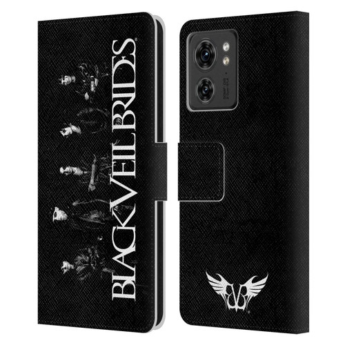 Black Veil Brides Band Art Band Photo Leather Book Wallet Case Cover For Motorola Moto Edge 40