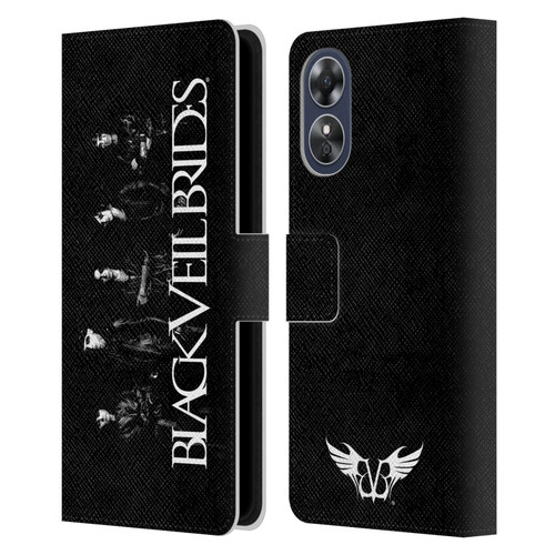 Black Veil Brides Band Art Band Photo Leather Book Wallet Case Cover For OPPO A17