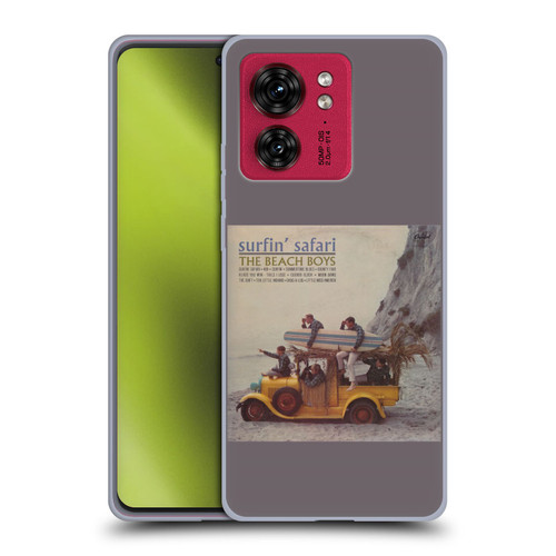 The Beach Boys Album Cover Art Surfin Safari Soft Gel Case for Motorola Moto Edge 40
