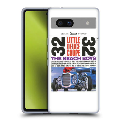 The Beach Boys Album Cover Art Little Deuce Coupe Soft Gel Case for Google Pixel 7a