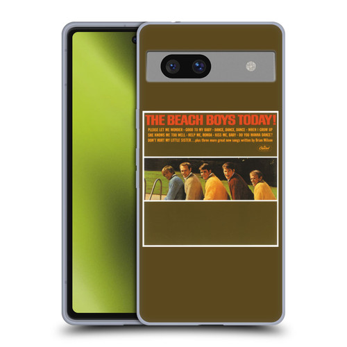 The Beach Boys Album Cover Art Today Soft Gel Case for Google Pixel 7a