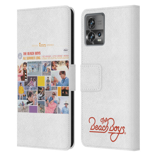 The Beach Boys Album Cover Art All Summer Long Leather Book Wallet Case Cover For Motorola Moto Edge 30 Fusion