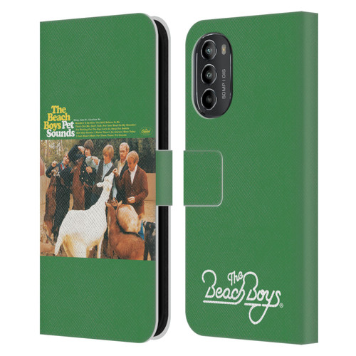 The Beach Boys Album Cover Art Pet Sounds Leather Book Wallet Case Cover For Motorola Moto G82 5G