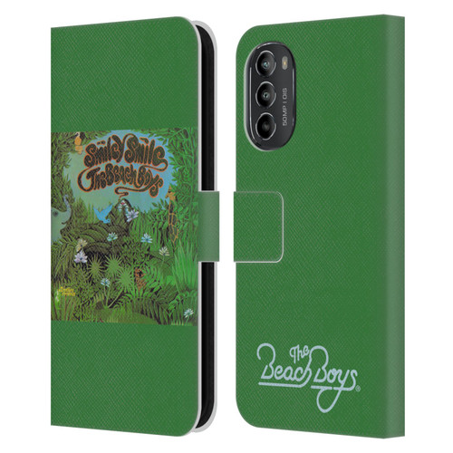 The Beach Boys Album Cover Art Smiley Smile Leather Book Wallet Case Cover For Motorola Moto G82 5G