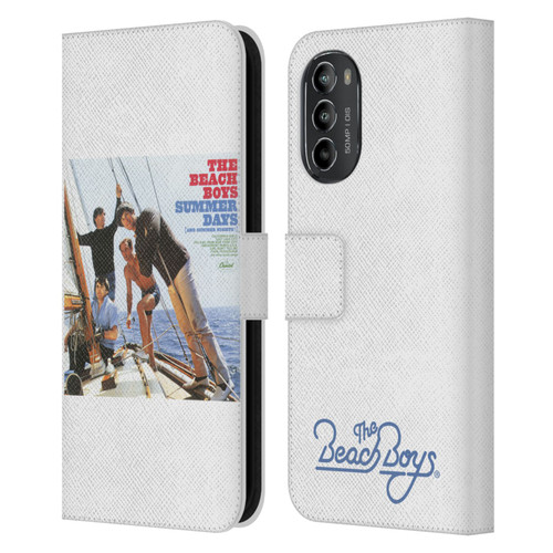 The Beach Boys Album Cover Art Summer Days and Nights Leather Book Wallet Case Cover For Motorola Moto G82 5G