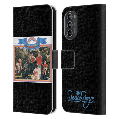 The Beach Boys Album Cover Art Sunflower Leather Book Wallet Case Cover For Motorola Moto G82 5G