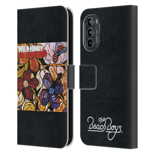 The Beach Boys Album Cover Art Wild Honey Leather Book Wallet Case Cover For Motorola Moto G82 5G