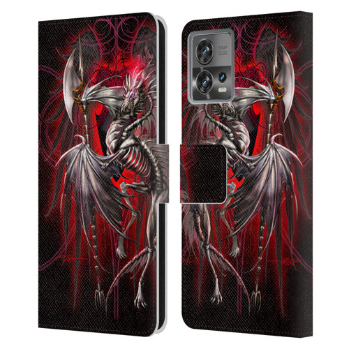 Ruth Thompson Dragons Lichblade Leather Book Wallet Case Cover For Motorola Moto Edge 30 Fusion
