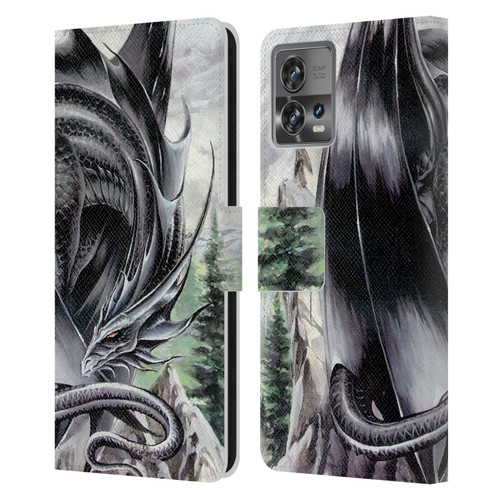 Ruth Thompson Dragons 2 Morning Stretch Leather Book Wallet Case Cover For Motorola Moto Edge 30 Fusion