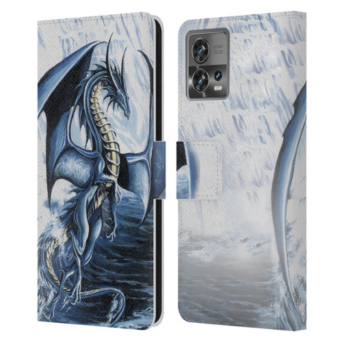 Ruth Thompson Dragons 2 Spirit of the Ice Leather Book Wallet Case Cover For Motorola Moto Edge 30 Fusion