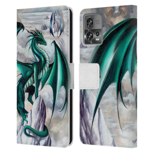 Ruth Thompson Dragons 2 Temptest Leather Book Wallet Case Cover For Motorola Moto Edge 30 Fusion