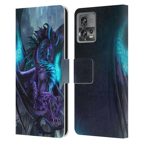 Ruth Thompson Dragons 2 Talisman Leather Book Wallet Case Cover For Motorola Moto Edge 30 Fusion