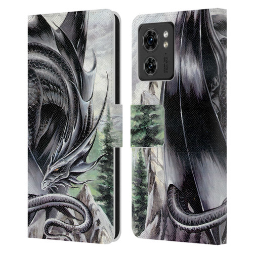 Ruth Thompson Dragons 2 Morning Stretch Leather Book Wallet Case Cover For Motorola Moto Edge 40