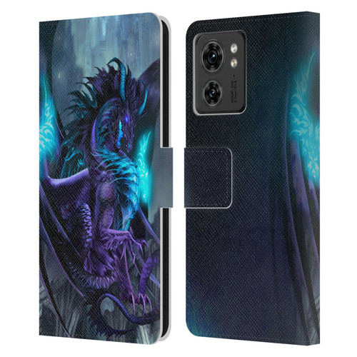 Ruth Thompson Dragons 2 Talisman Leather Book Wallet Case Cover For Motorola Moto Edge 40