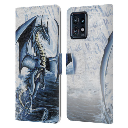 Ruth Thompson Dragons 2 Spirit of the Ice Leather Book Wallet Case Cover For Motorola Moto Edge 40 Pro