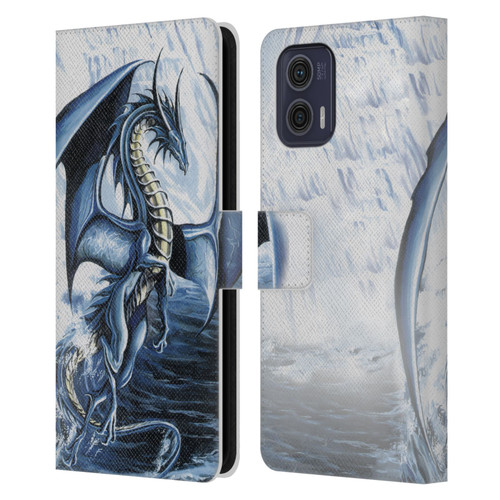 Ruth Thompson Dragons 2 Spirit of the Ice Leather Book Wallet Case Cover For Motorola Moto G73 5G