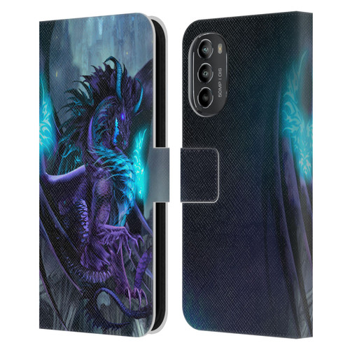 Ruth Thompson Dragons 2 Talisman Leather Book Wallet Case Cover For Motorola Moto G82 5G