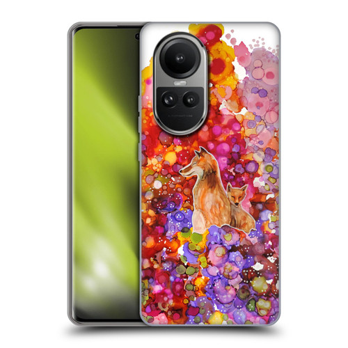 Sylvie Demers Nature Mother Fox Soft Gel Case for OPPO Reno10 5G / Reno10 Pro 5G