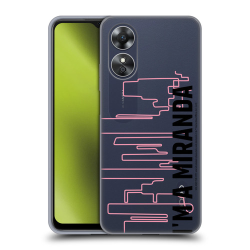 Sex and The City: Television Series Characters Miranda Soft Gel Case for OPPO A17