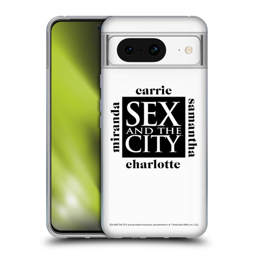 Sex and The City: Television Series Graphics Character 1 Soft Gel Case for Google Pixel 8
