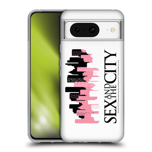 Sex and The City: Television Series Graphics City Soft Gel Case for Google Pixel 8