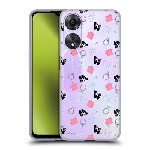 Sex and The City: Television Series Graphics Pattern Soft Gel Case for OPPO A78 5G