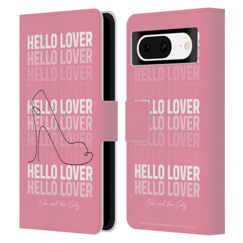 Sex and The City: Television Series Characters Hello Lover Carrie Leather Book Wallet Case Cover For Google Pixel 8