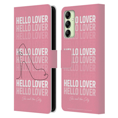 Sex and The City: Television Series Characters Hello Lover Carrie Leather Book Wallet Case Cover For Samsung Galaxy A14 5G