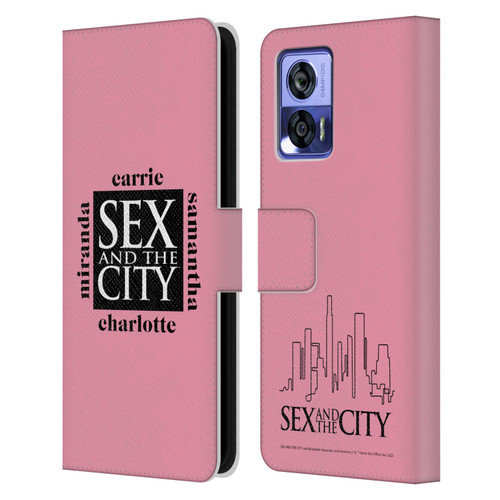 Sex and The City: Television Series Graphics Character 1 Leather Book Wallet Case Cover For Motorola Edge 30 Neo 5G