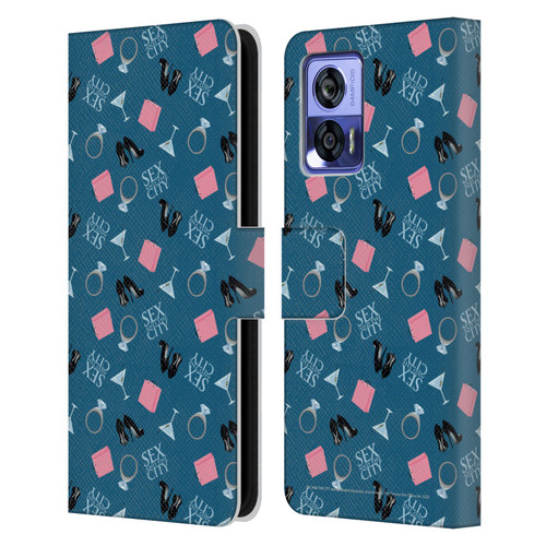 Sex and The City: Television Series Graphics Pattern Leather Book Wallet Case Cover For Motorola Edge 30 Neo 5G