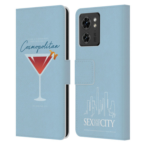 Sex and The City: Television Series Graphics Glass Leather Book Wallet Case Cover For Motorola Moto Edge 40