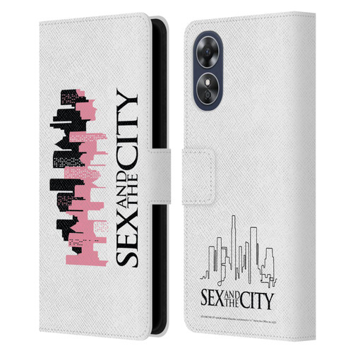 Sex and The City: Television Series Graphics City Leather Book Wallet Case Cover For OPPO A17