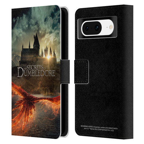 Fantastic Beasts: Secrets of Dumbledore Key Art Poster Leather Book Wallet Case Cover For Google Pixel 8