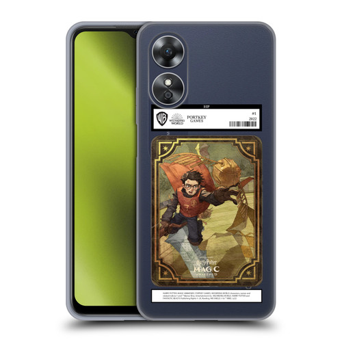 Harry Potter: Magic Awakened Characters Harry Potter Card Soft Gel Case for OPPO A17