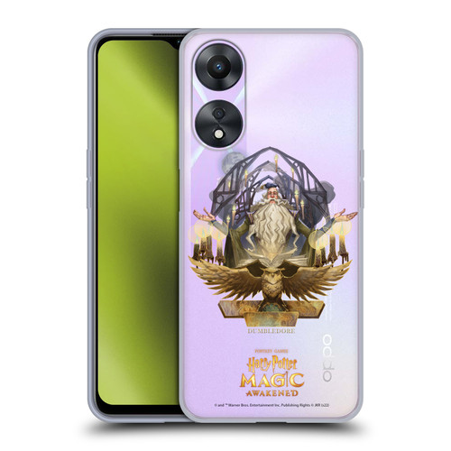 Harry Potter: Magic Awakened Characters Dumbledore Soft Gel Case for OPPO A78 5G