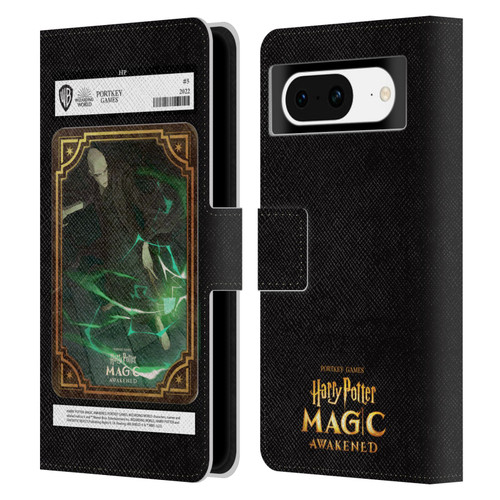 Harry Potter: Magic Awakened Characters Voldemort Card Leather Book Wallet Case Cover For Google Pixel 8
