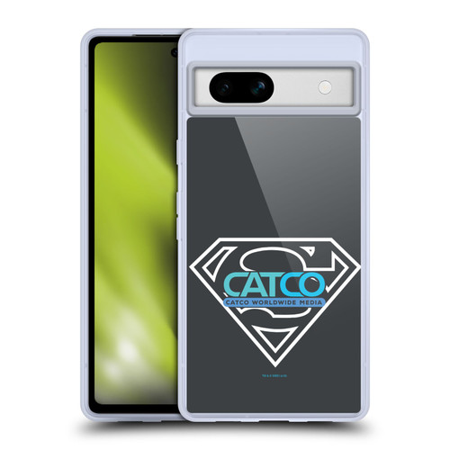 Supergirl TV Series Graphics Catco Soft Gel Case for Google Pixel 7a