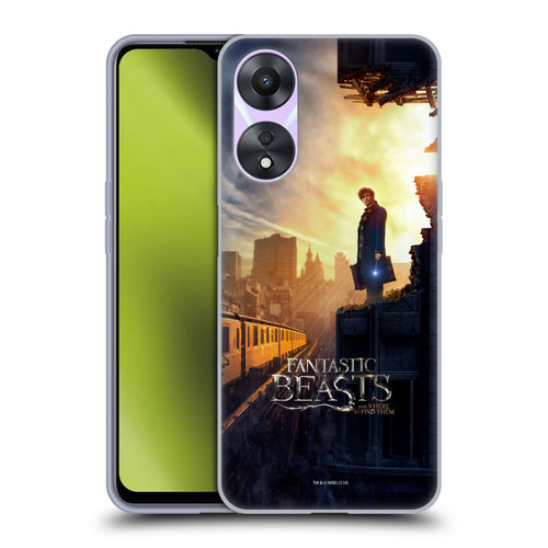 Fantastic Beasts And Where To Find Them Key Art Newt Scamander Poster 1 Soft Gel Case for OPPO A78 4G