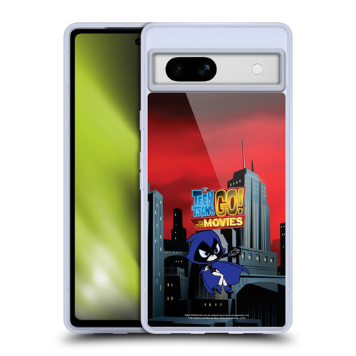 Teen Titans Go! To The Movies Character Art Raven Soft Gel Case for Google Pixel 7a