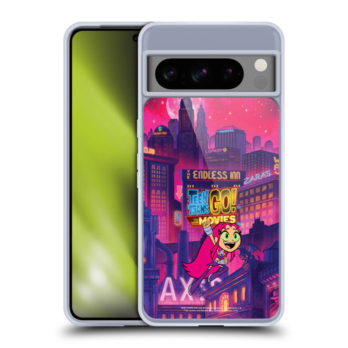 Teen Titans Go! To The Movies Character Art Starfire Soft Gel Case for Google Pixel 8 Pro