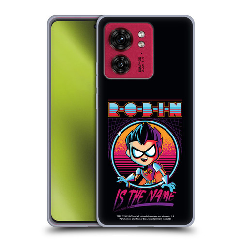 Teen Titans Go! To The Movies Graphic Designs Robin Soft Gel Case for Motorola Moto Edge 40