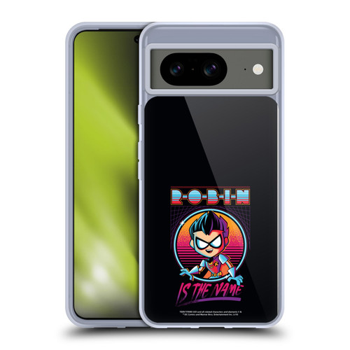 Teen Titans Go! To The Movies Graphic Designs Robin Soft Gel Case for Google Pixel 8