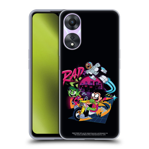 Teen Titans Go! To The Movies Graphic Designs Rad Soft Gel Case for OPPO A78 4G