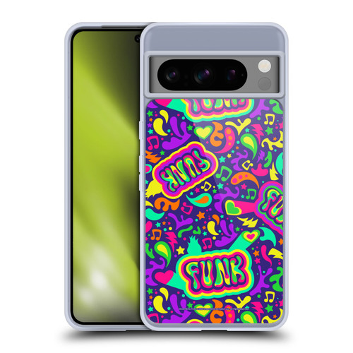 Trolls World Tour Assorted Funk Pattern Soft Gel Case for Google Pixel 8 Pro