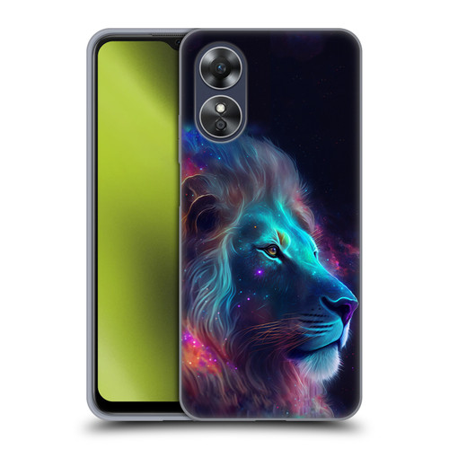 Wumples Cosmic Animals Lion Soft Gel Case for OPPO A17