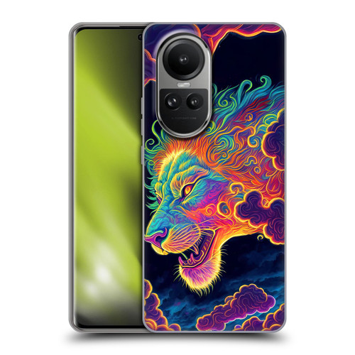 Wumples Cosmic Animals Clouded Lion Soft Gel Case for OPPO Reno10 5G / Reno10 Pro 5G