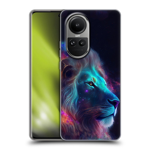 Wumples Cosmic Animals Lion Soft Gel Case for OPPO Reno10 5G / Reno10 Pro 5G