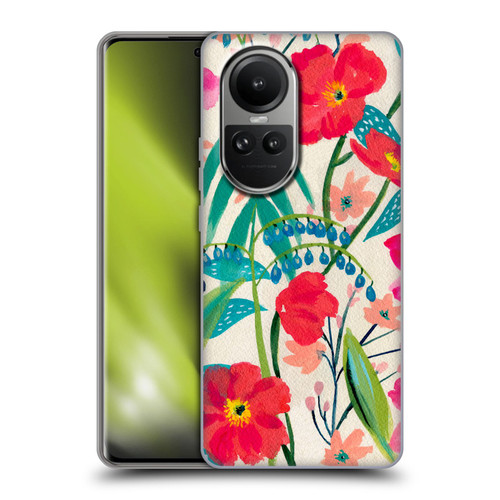 Suzanne Allard Floral Graphics Garden Party Soft Gel Case for OPPO Reno10 5G / Reno10 Pro 5G