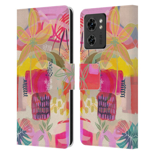 Suzanne Allard Floral Art You Are Loved Leather Book Wallet Case Cover For Motorola Moto Edge 40