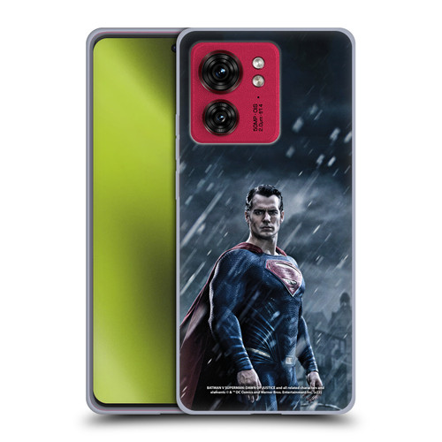 Batman V Superman: Dawn of Justice Graphics Superman Soft Gel Case for Motorola Moto Edge 40